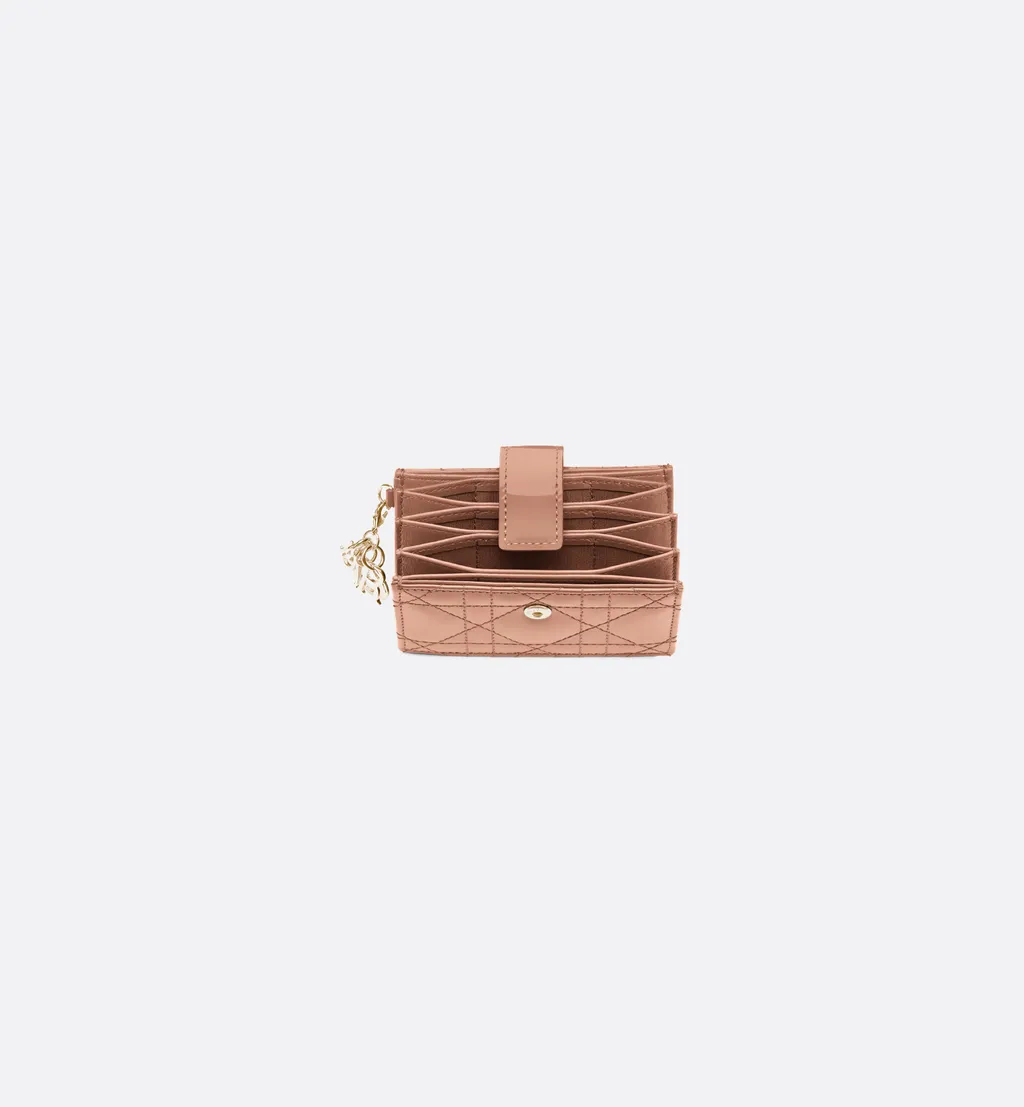 Lady Dior Jasmine Card Holder