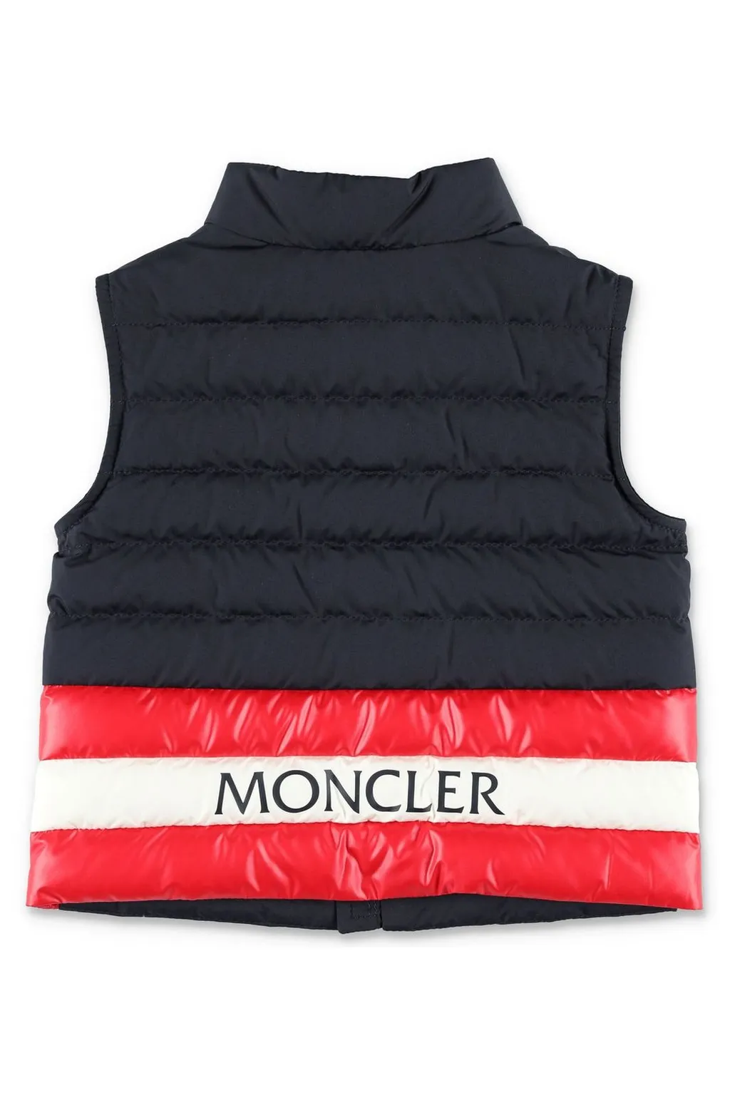 Moncler Enfant Logo Patch Cliff Gilet