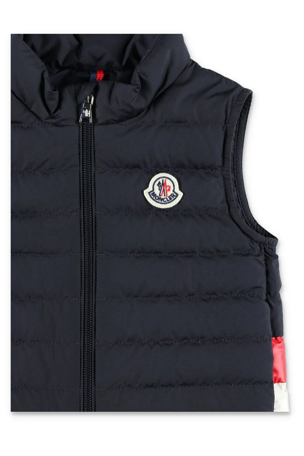 Moncler Enfant Logo Patch Cliff Gilet