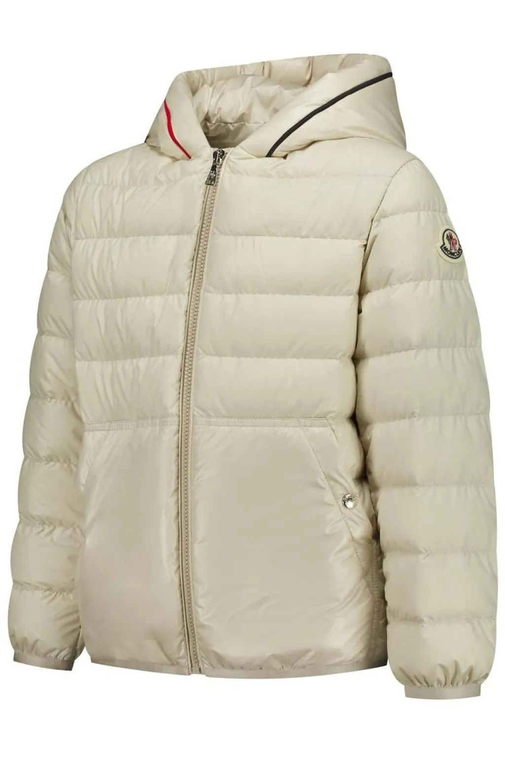 Moncler Enfant Arnaldo Logo Patch Down Jacket