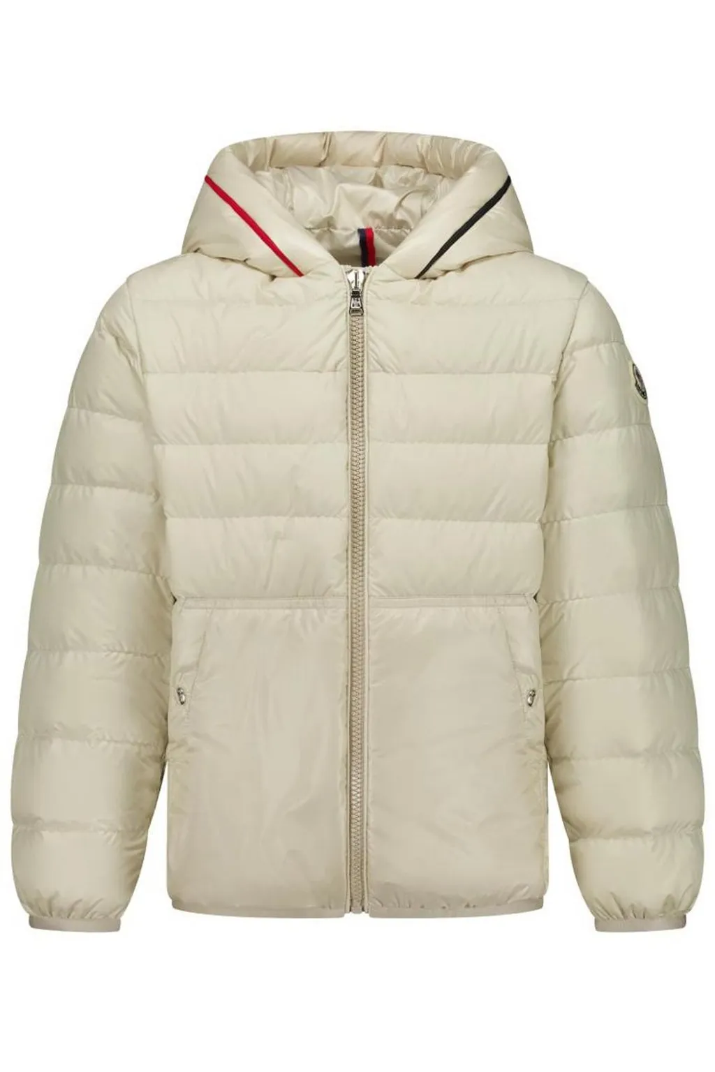 Moncler Enfant Arnaldo Logo Patch Down Jacket