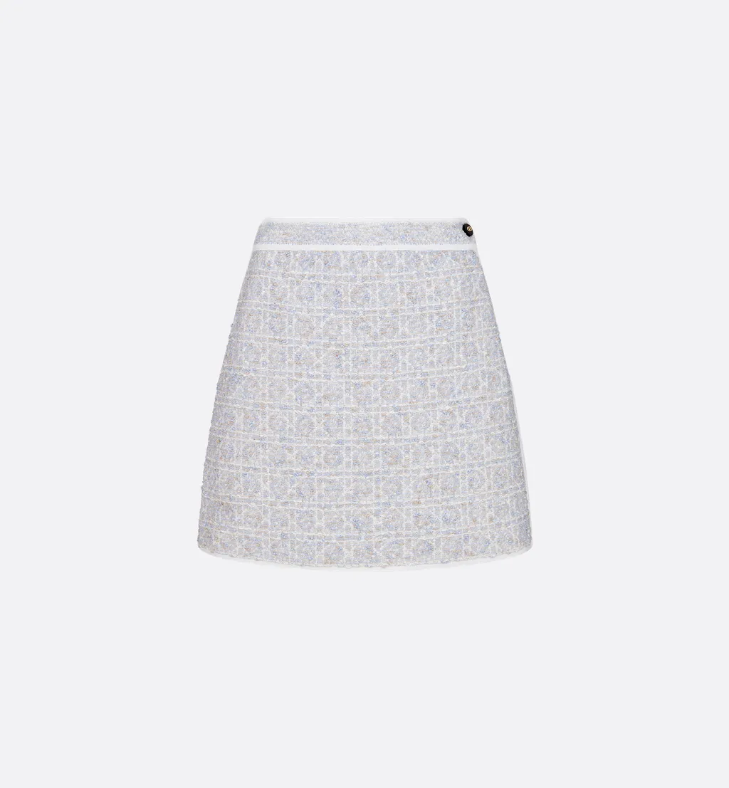 Macrocannage Miniskirt
