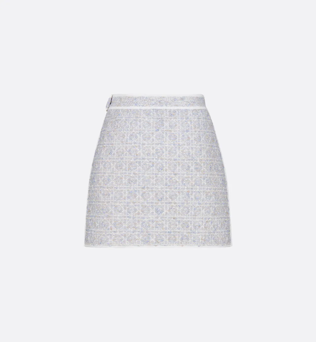 Macrocannage Miniskirt