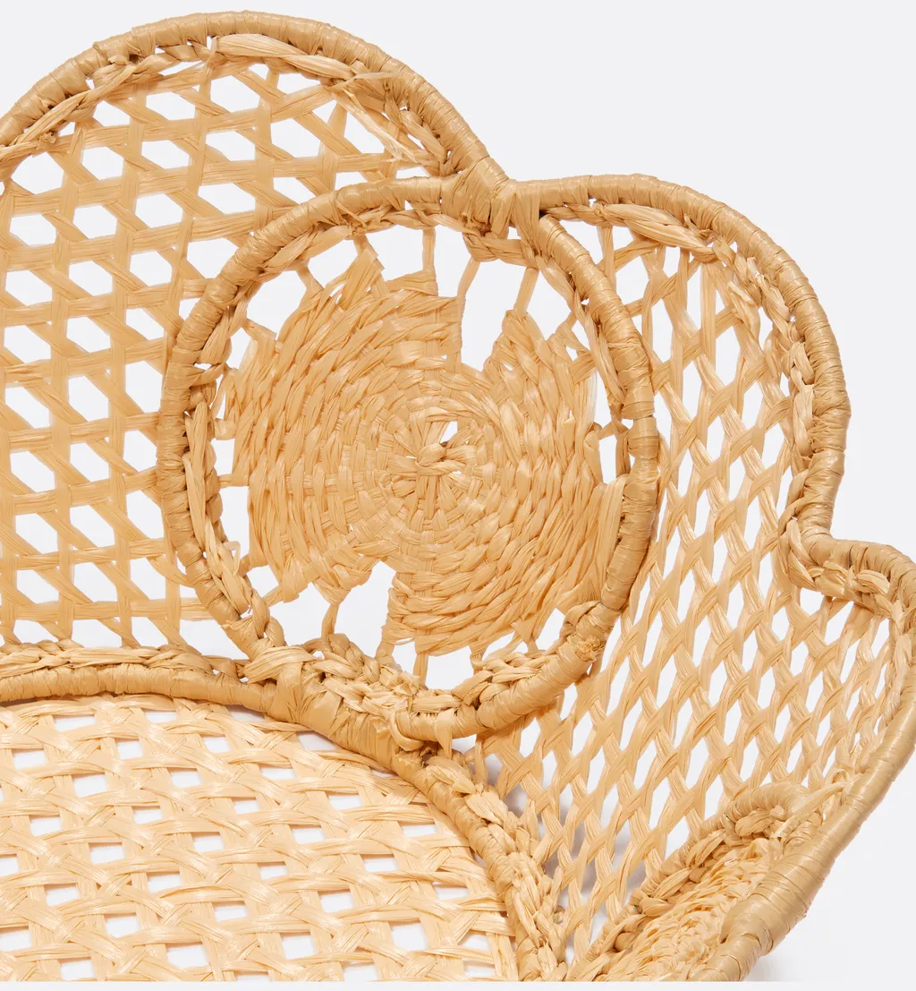 Set Of Six Round Baskets