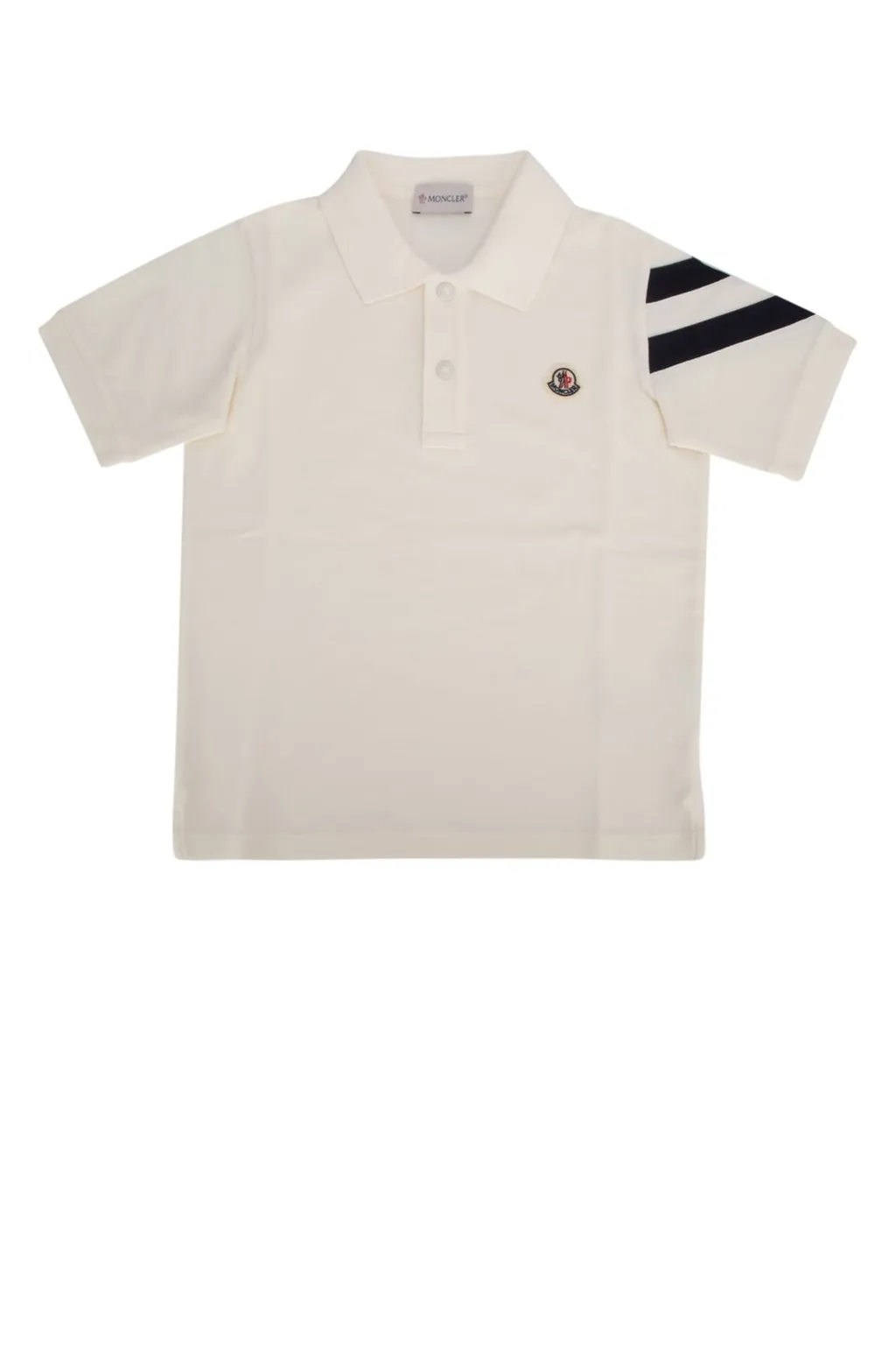 Moncler Enfant Logo-Patch Polo Shirt