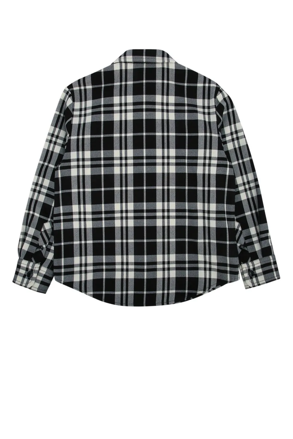 Moncler Enfant Checked Pocket Detail Shirt