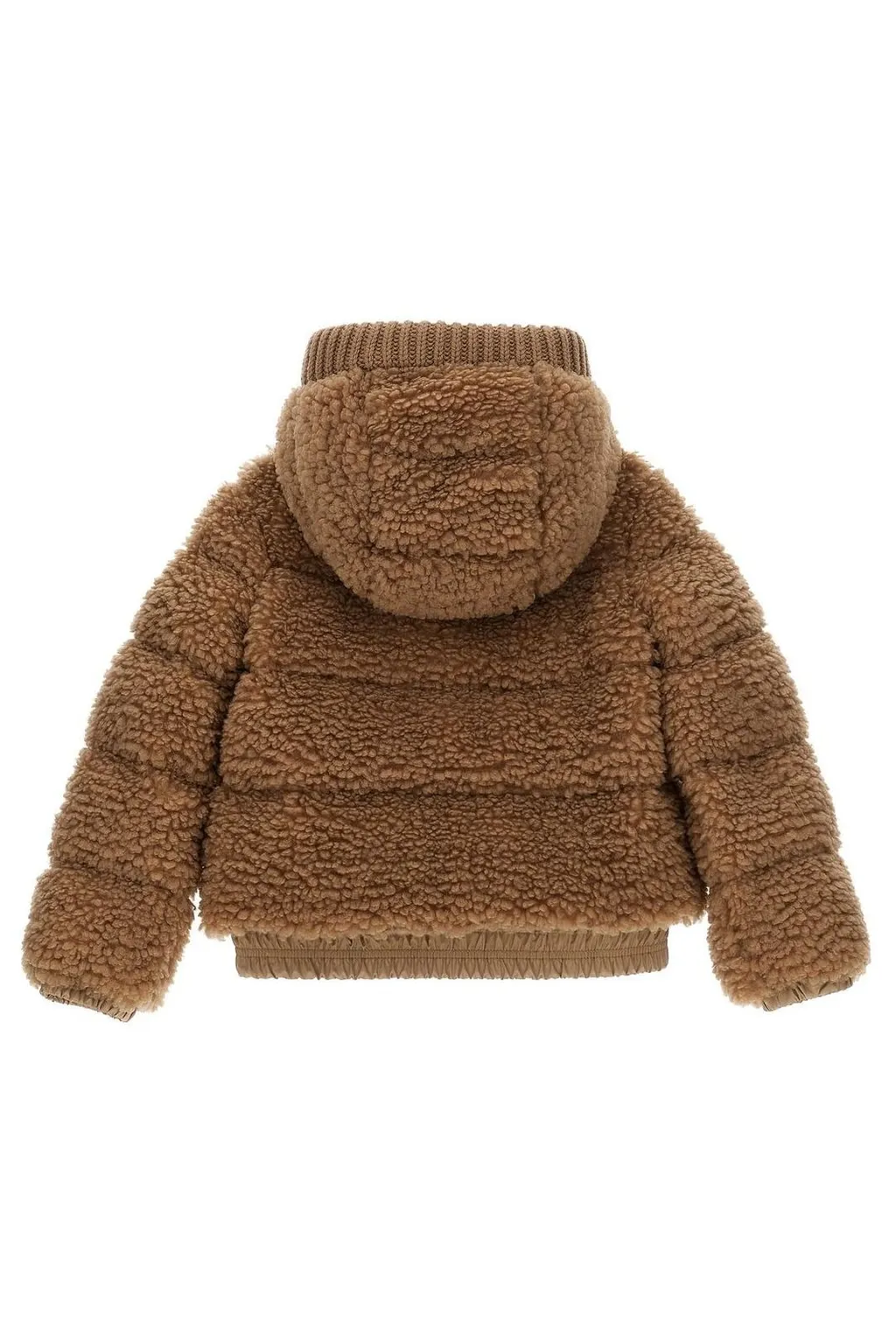 Moncler Enfant Adalbertas Teddy Hooded Down Jacket