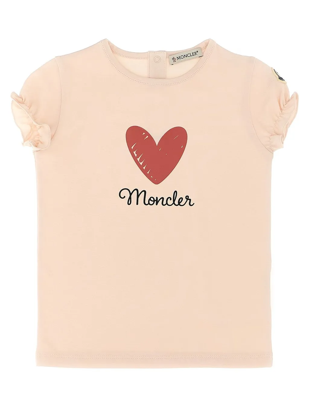 Moncler Enfant Logo Printed T-Shirt