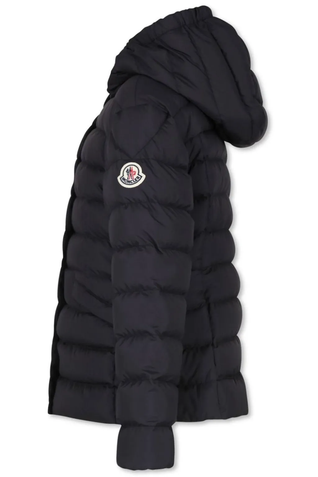 Moncler Enfant Egisto Logo Patch Down Jacket