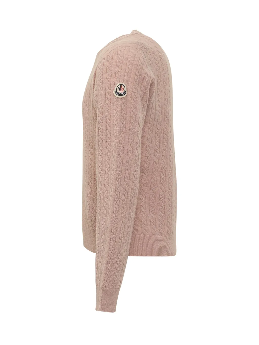 Moncler Enfant Logo Patch Crewneck Jumper