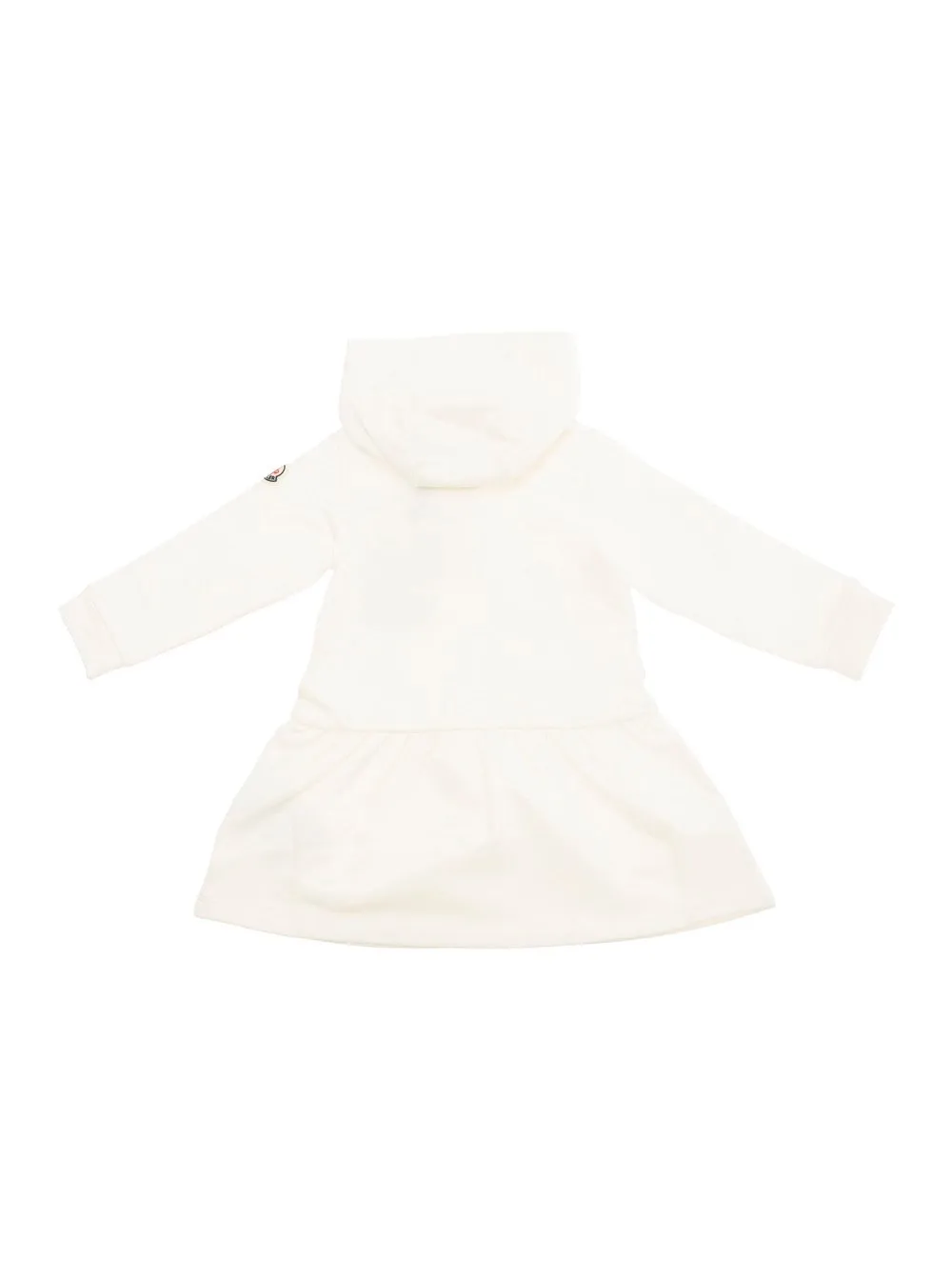 Moncler Enfant Logo Patch Hooded Dress