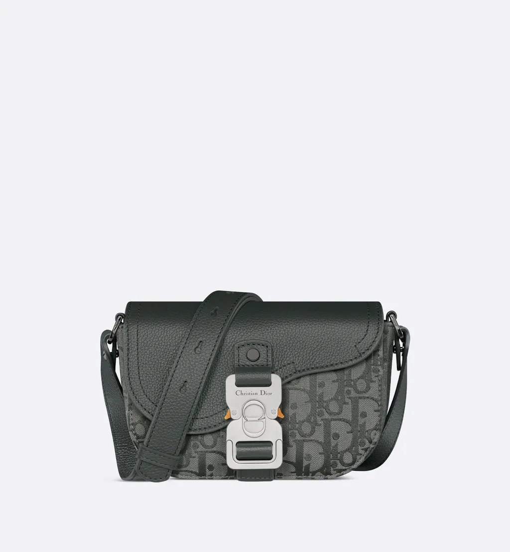 Mini Saddle Messenger Bag With Flap