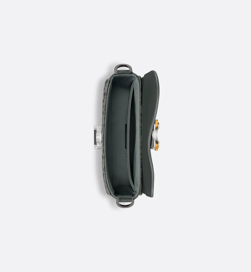 Mini Saddle Messenger Bag With Flap
