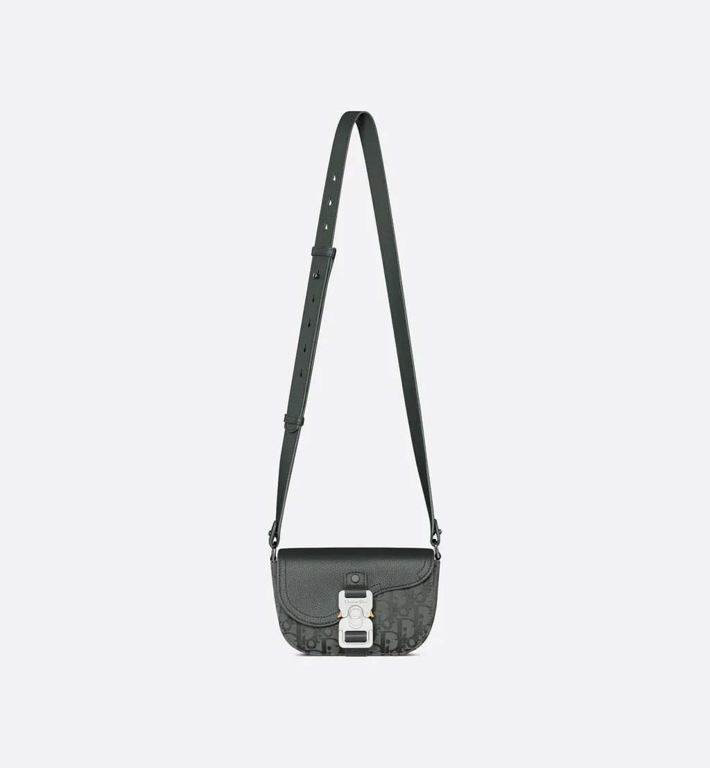 Mini Saddle Messenger Bag With Flap