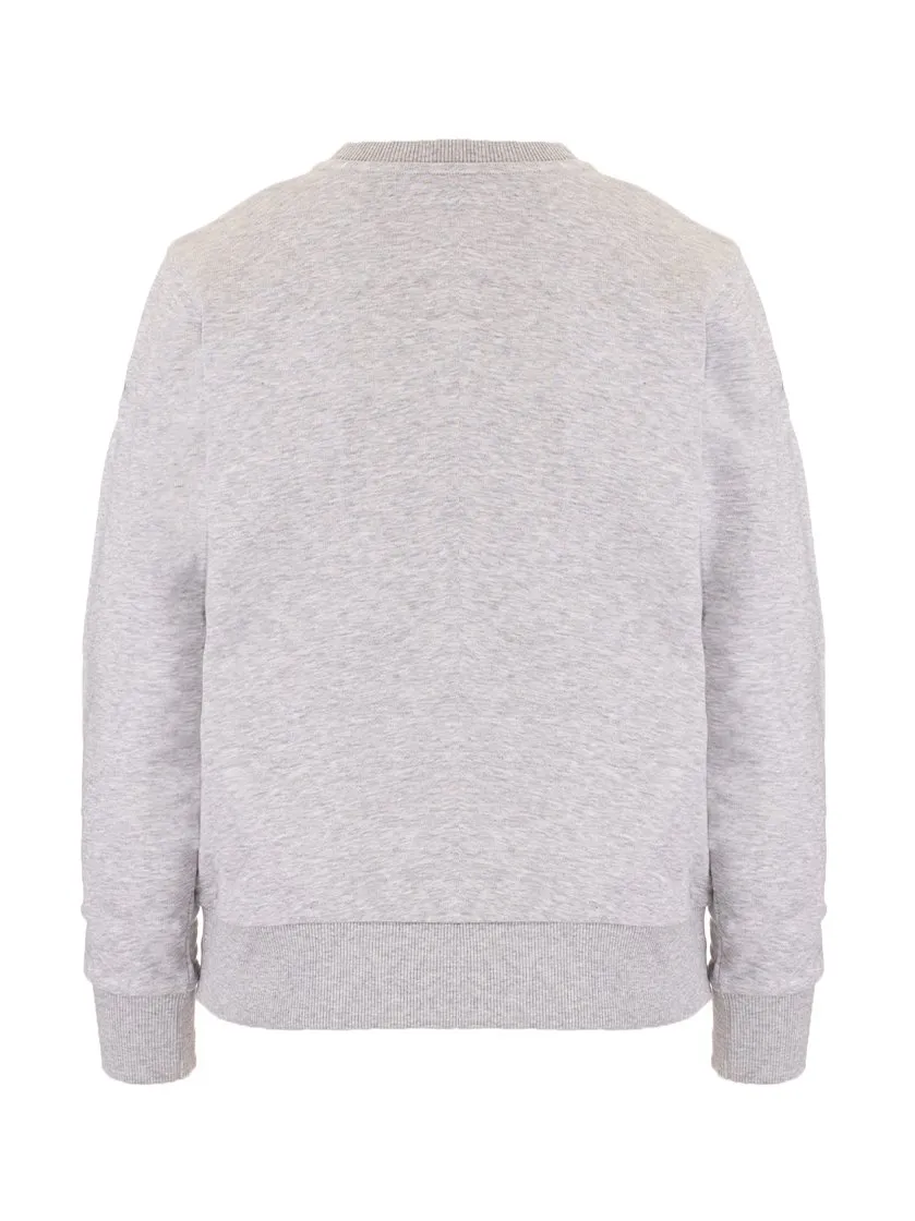 Moncler Enfant Stripe Print Crewneck Sweatshirt