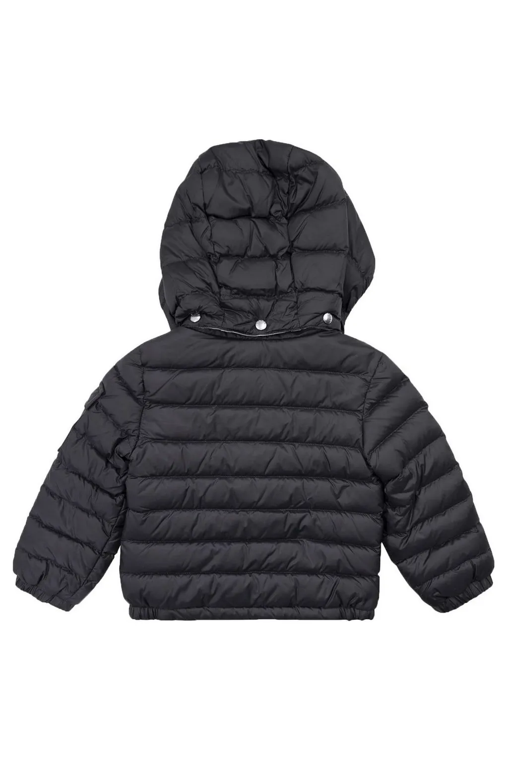 Moncler Enfant Lauros Logo Patch Padded Jacket