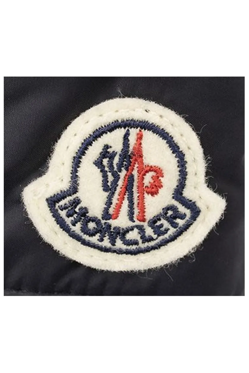 Moncler Enfant Lauros Logo Patch Padded Jacket