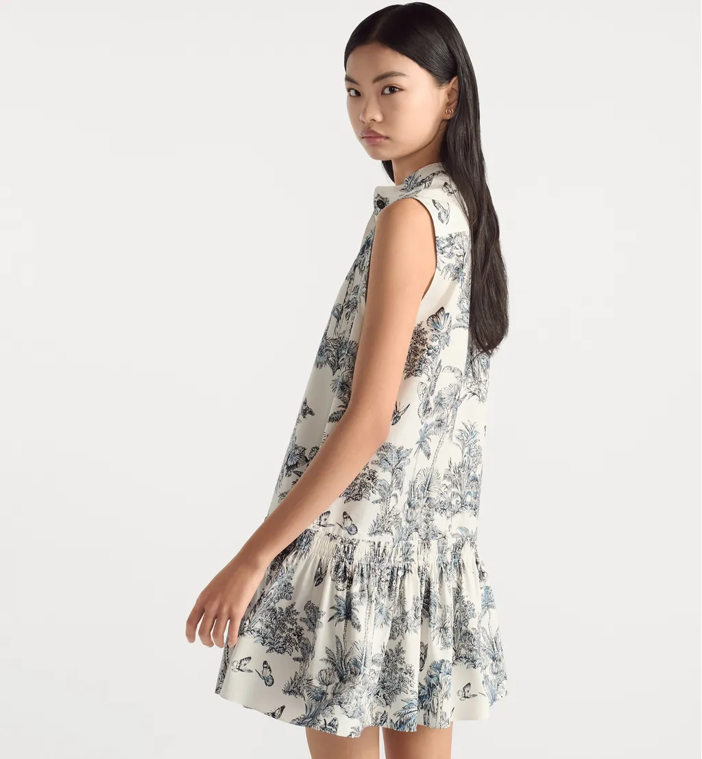 Dioriviera Straight Ruffled Dress