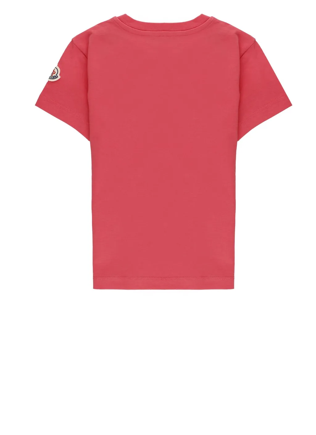 Moncler Enfant Logo Embroidered Crewneck T-Shirt