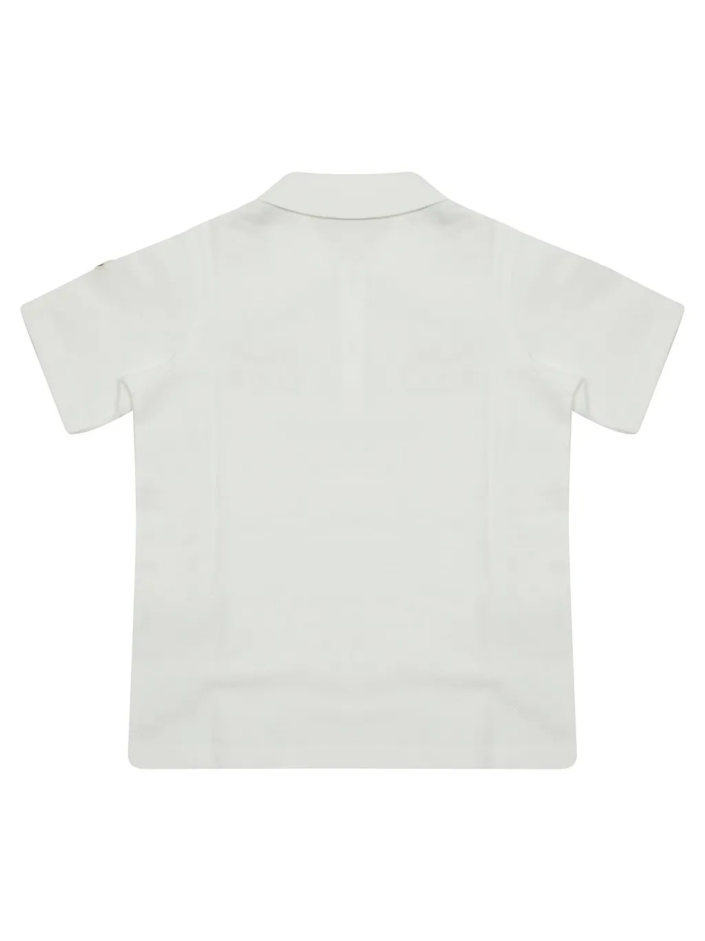 Moncler Enfant Logo Embroidered Short-Sleeved Polo Shirt