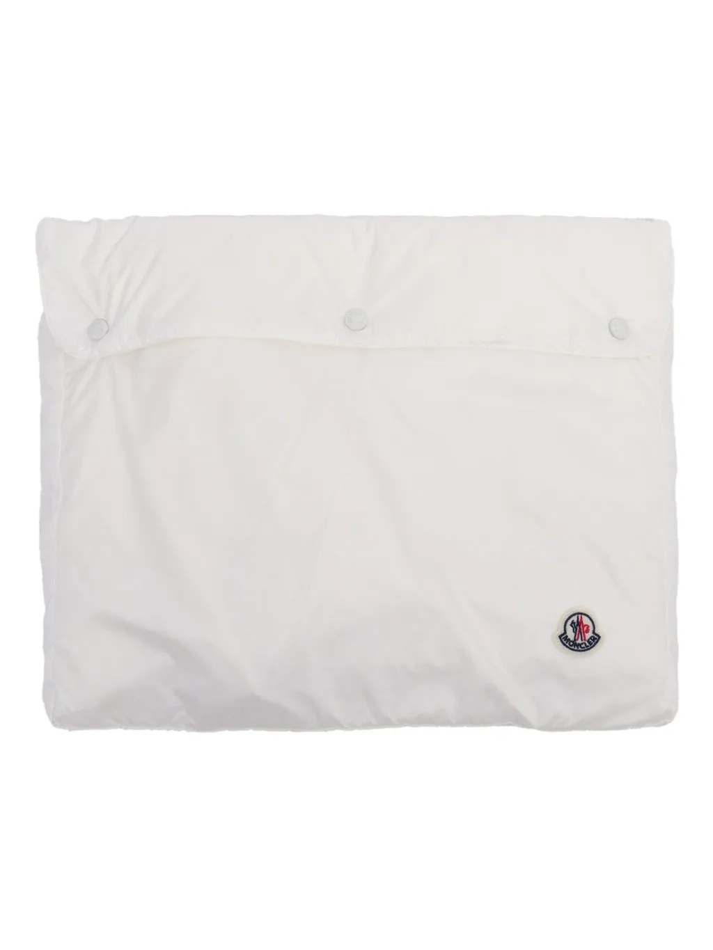 Moncler Enfant Logo Patch Down-Filled Blanket