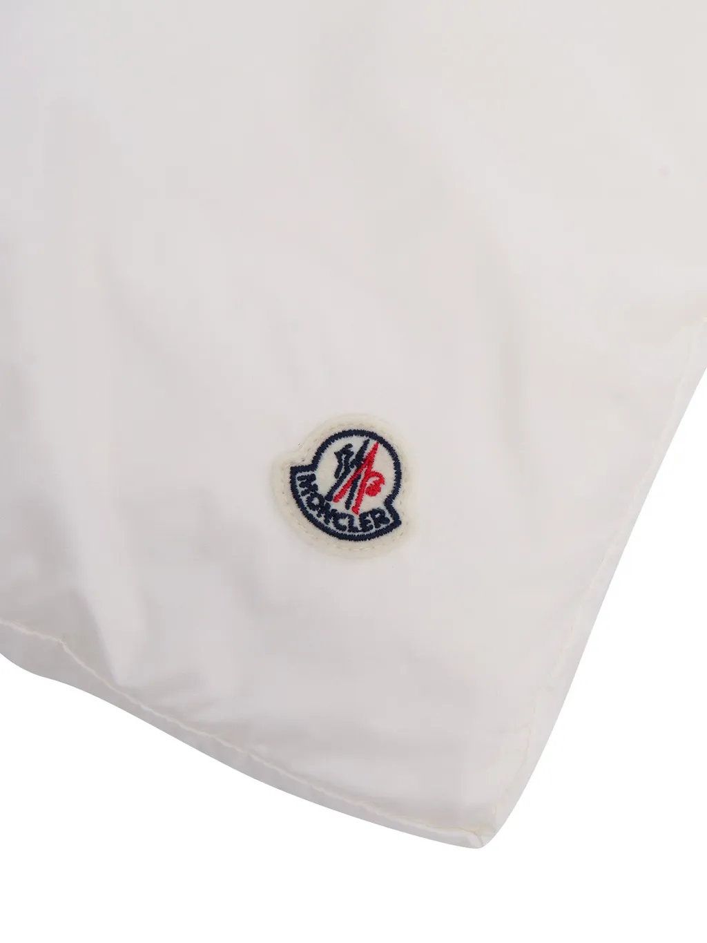 Moncler Enfant Logo Patch Down-Filled Blanket