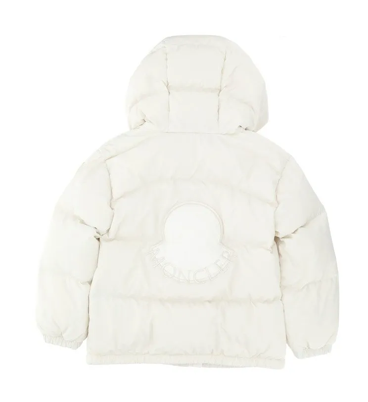 Moncler Enfant Logo Patch Hooded Jacket