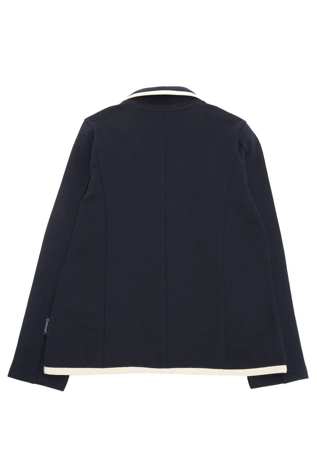 Moncler Enfant Logo-Patch Notched Lapel Blazer