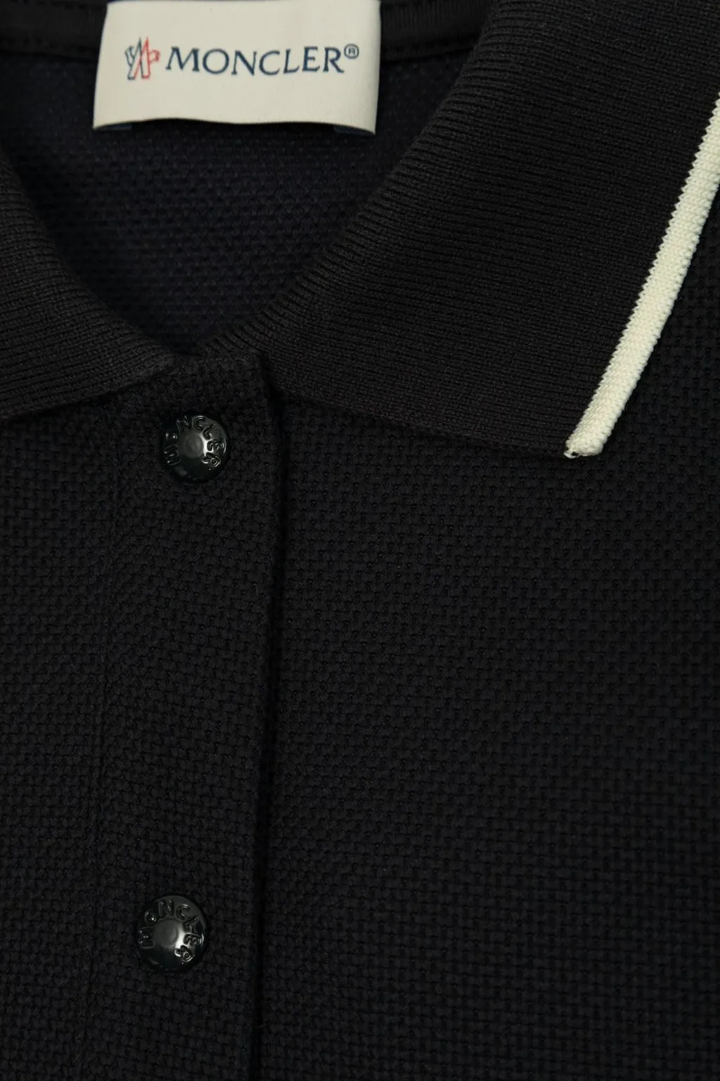 Moncler Enfant Piquet Polo Dress