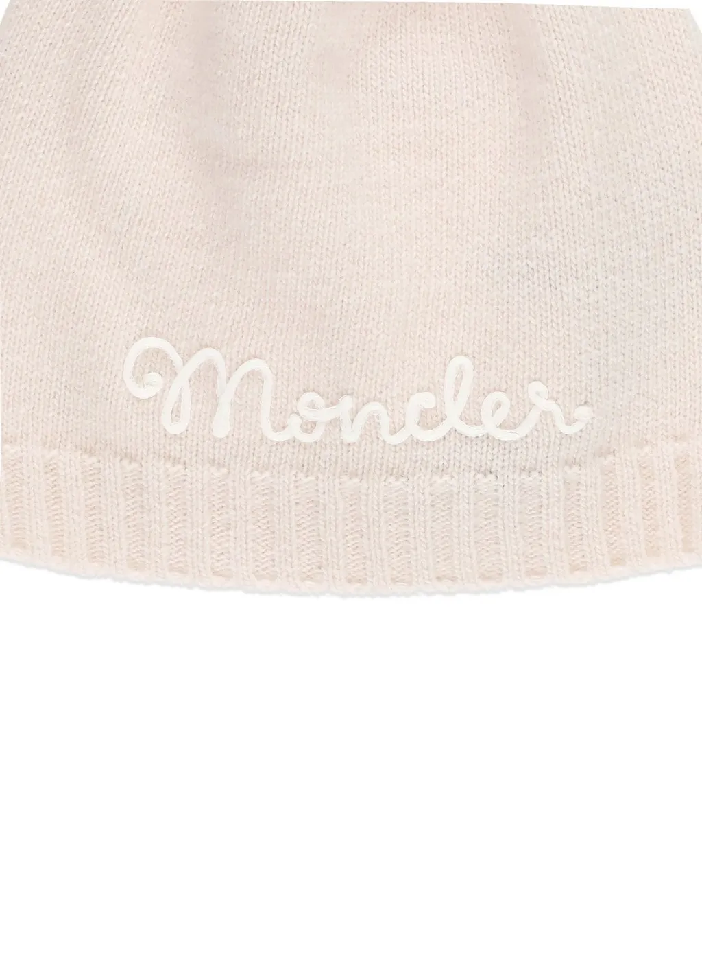 Moncler Enfant Logo Embroidered Hat