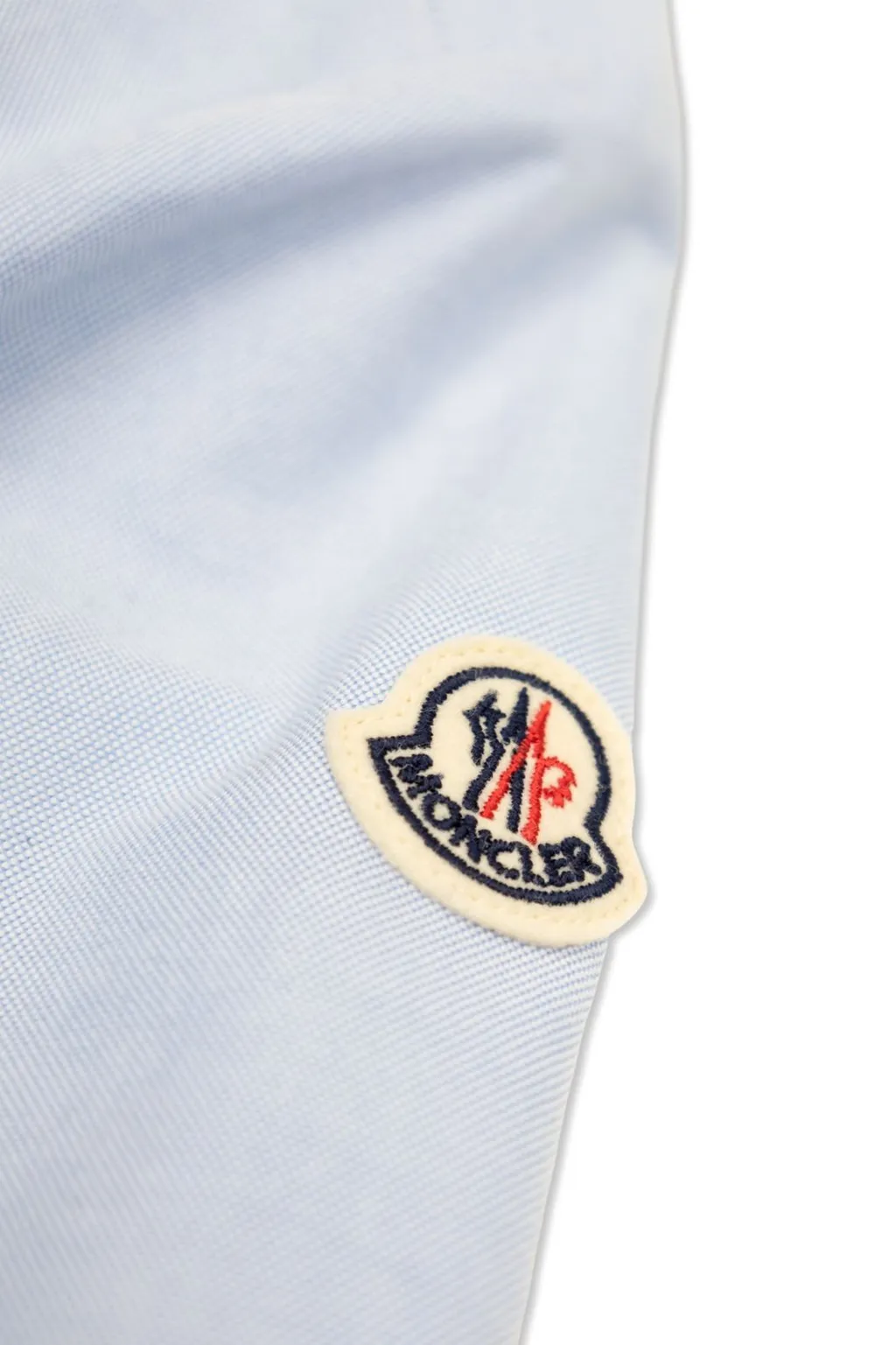 Moncler Enfant Logo Patch Buttoned Shirt