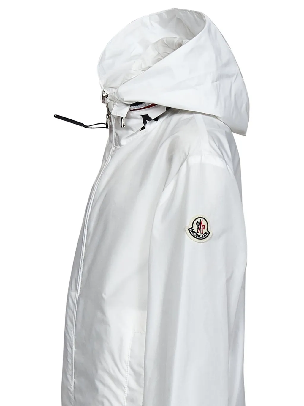 Moncler Enfant Logo Patch Hooded Lightweight Jacket