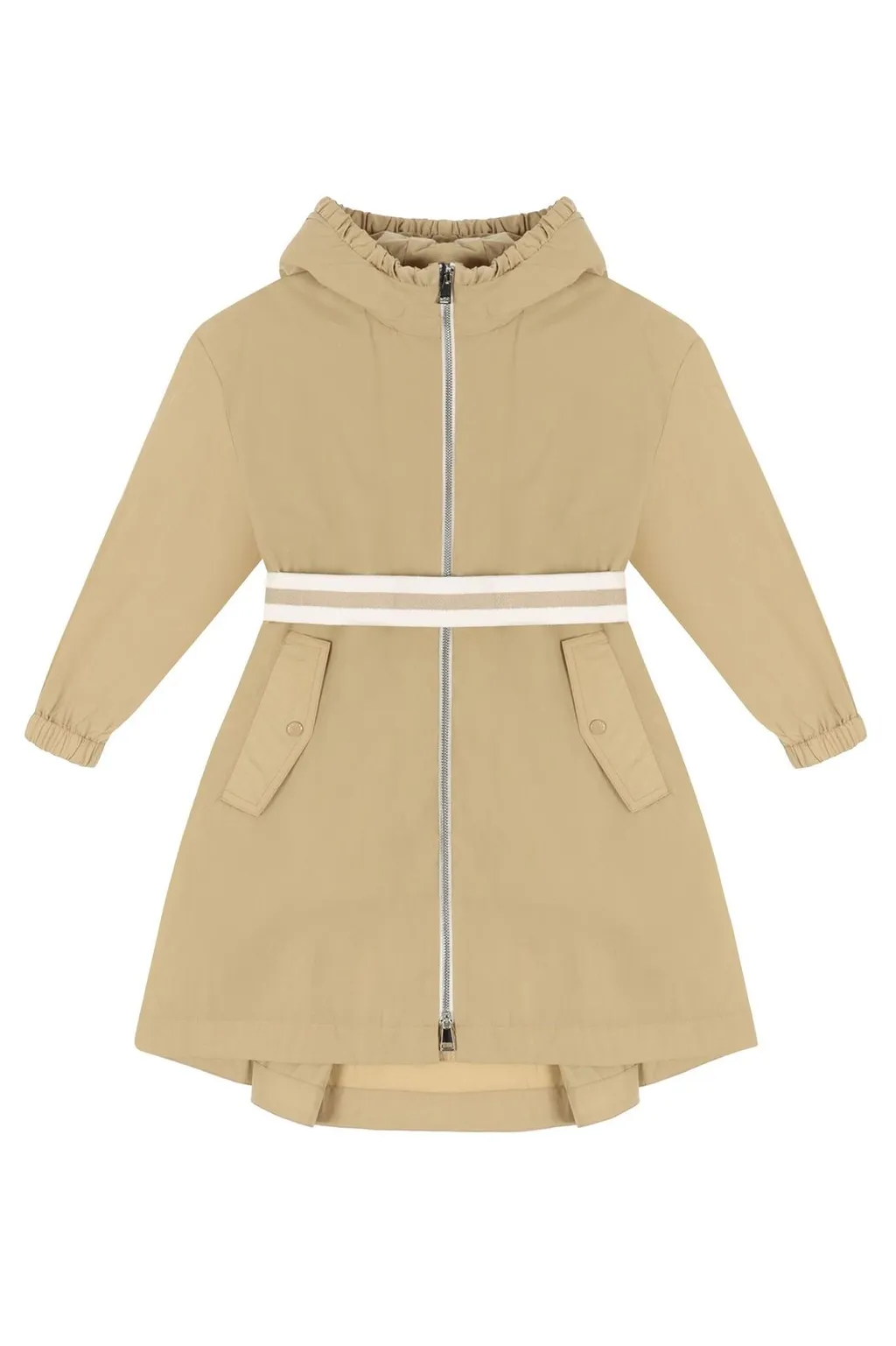 Moncler Enfant Logo-Print Hooded Rain Jacket