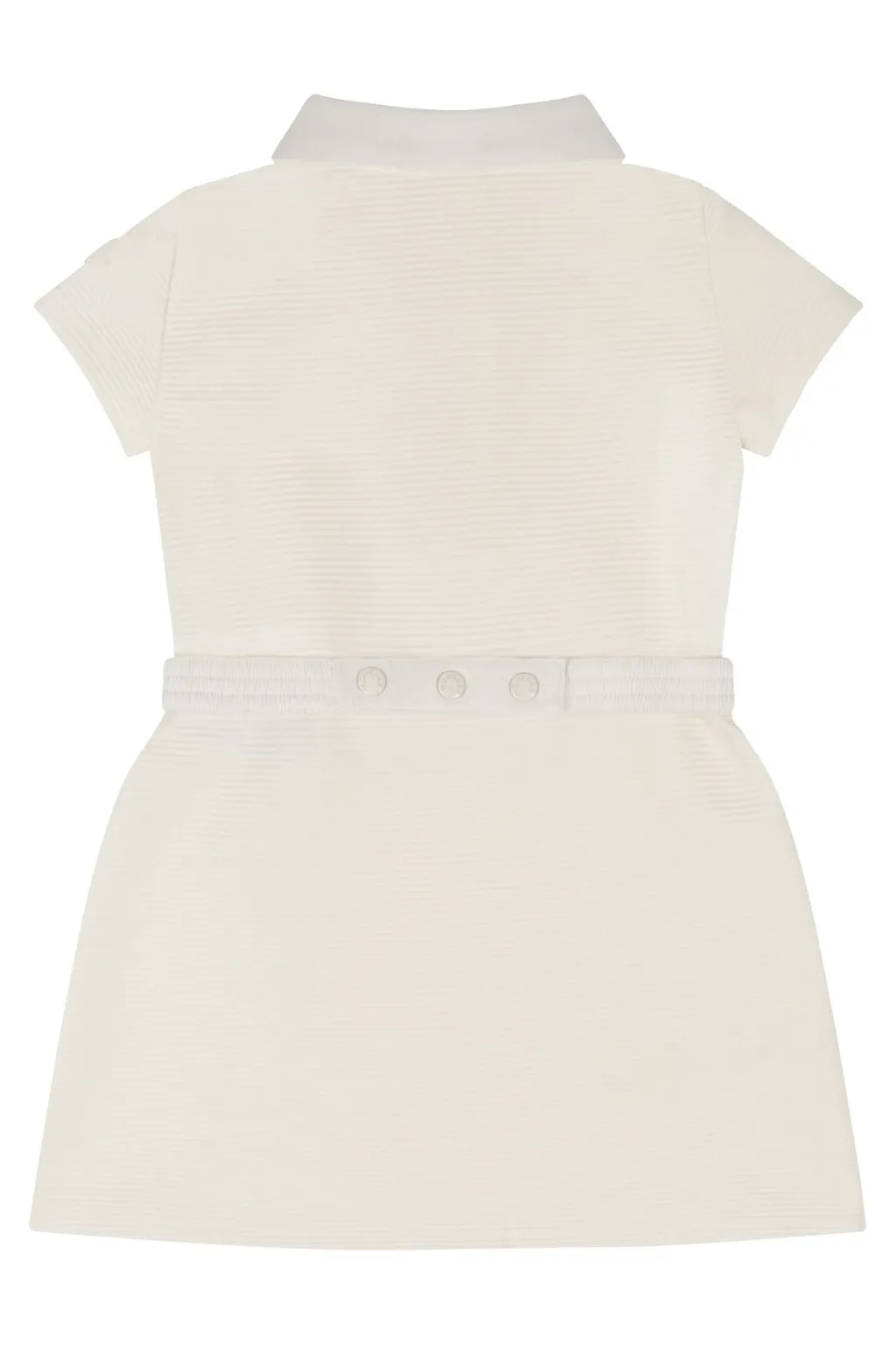 Moncler Enfant Half Zip Short-Sleeved Polo Dress