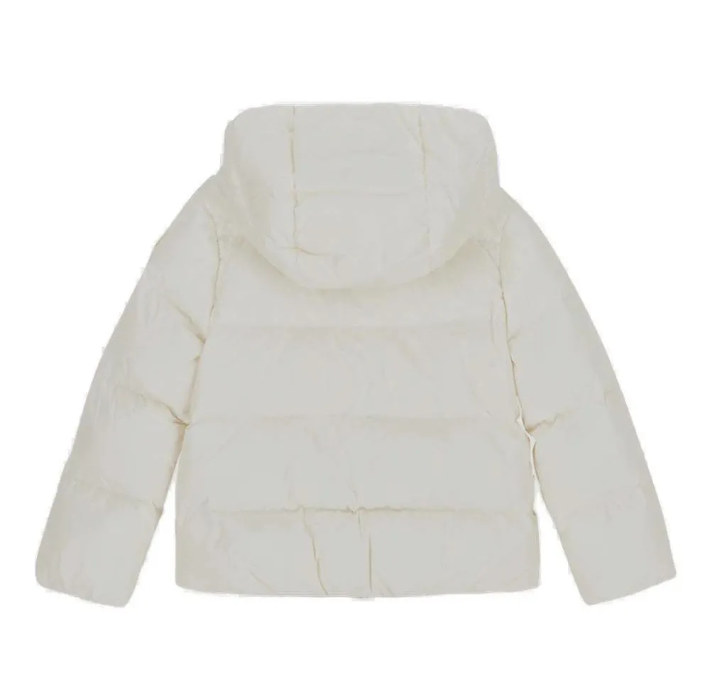 Moncler Enfant Logo Patch Down Jacket