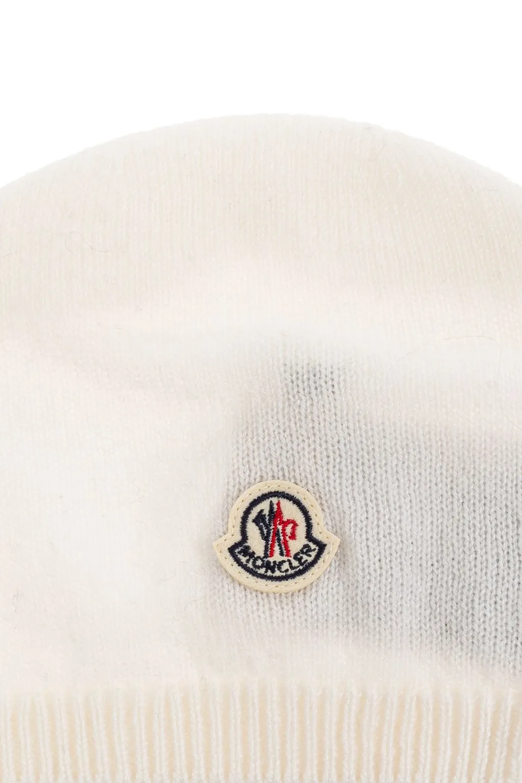Moncler Enfant Logo Patch Beanie