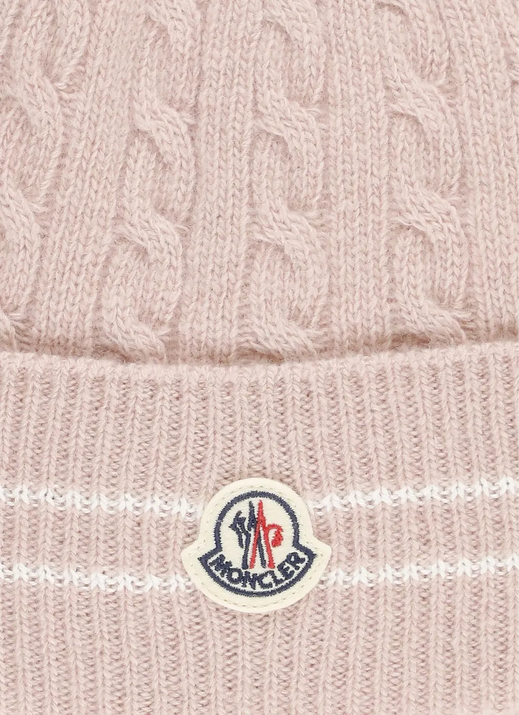 Moncler Enfant Logo Patch Beanie