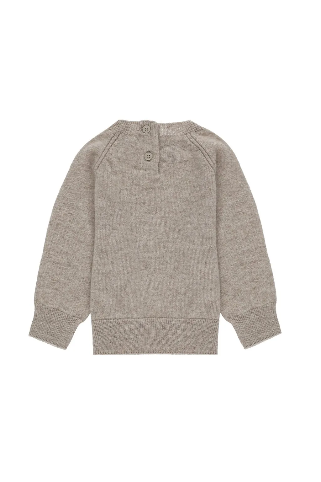 Moncler Enfant Logo Patch Crewneck Jumper