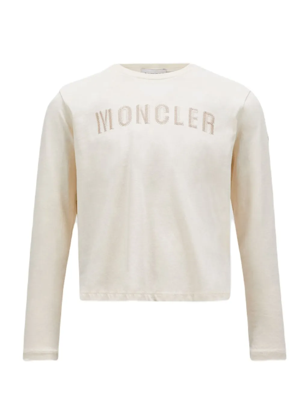 Moncler Enfant Logo Embroidered Crewneck Sweatshirt