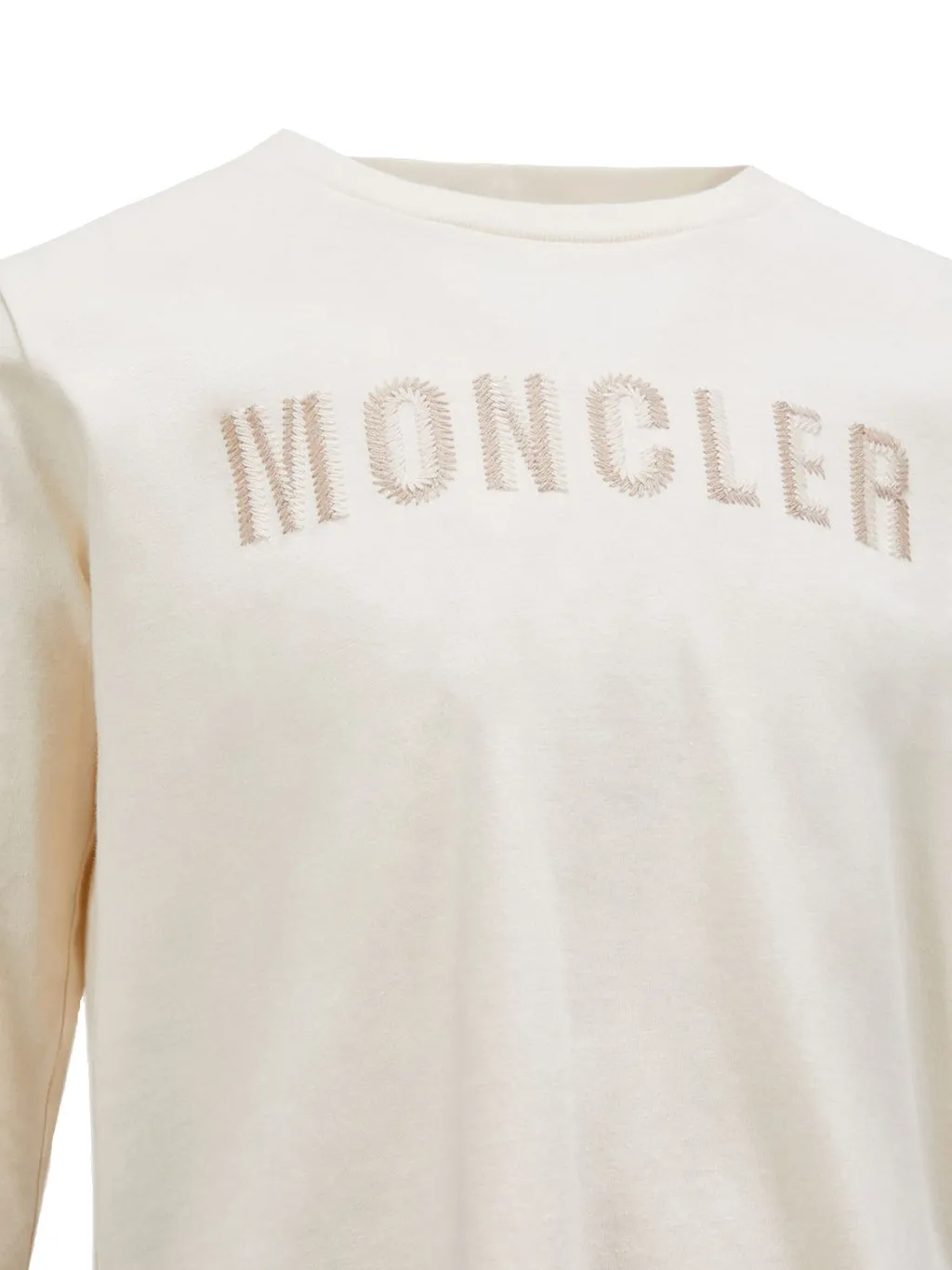 Moncler Enfant Logo Embroidered Crewneck Sweatshirt