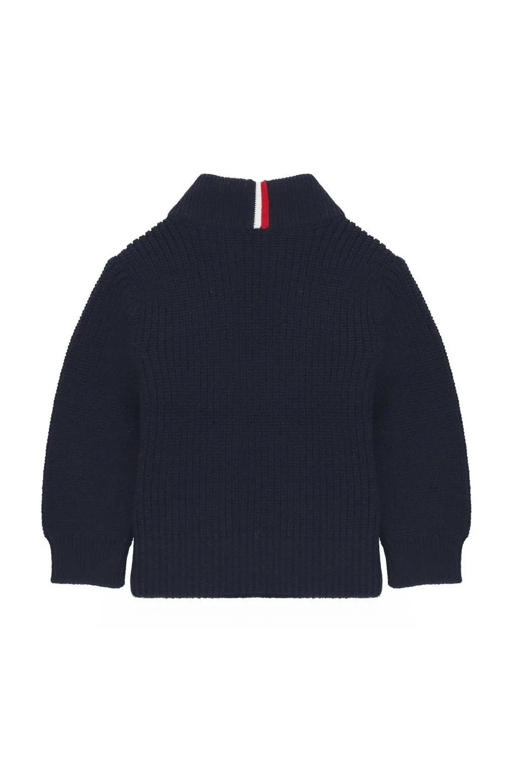 Moncler Enfant Logo Patch Zip-Up Cardigan