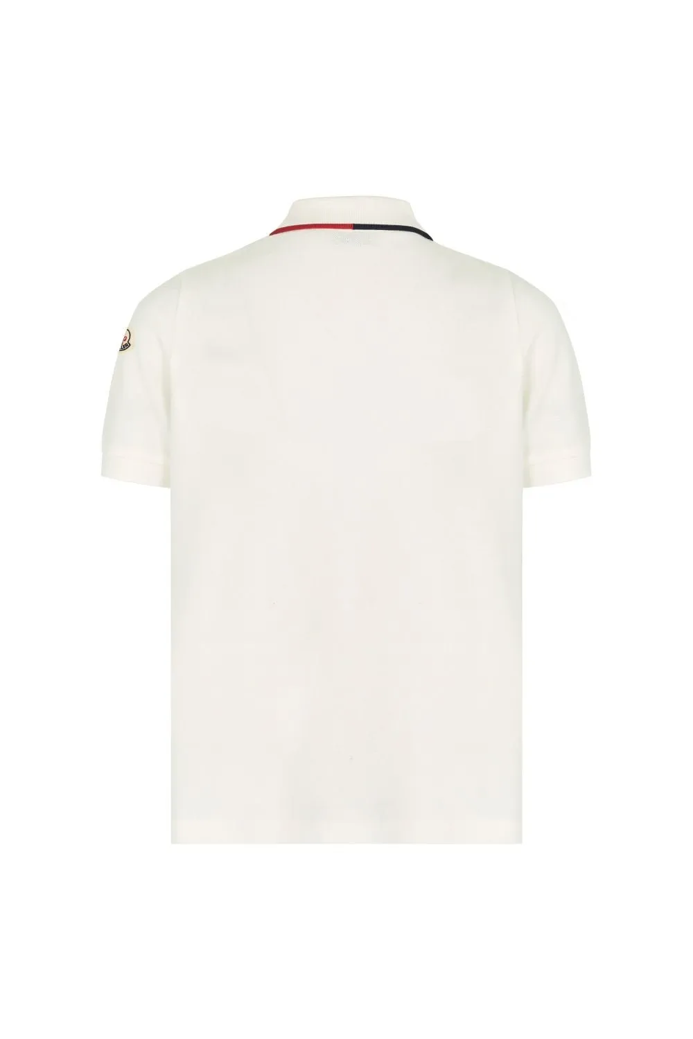 Moncler Enfant Logo Patch Short-Sleeved Polo Shirt