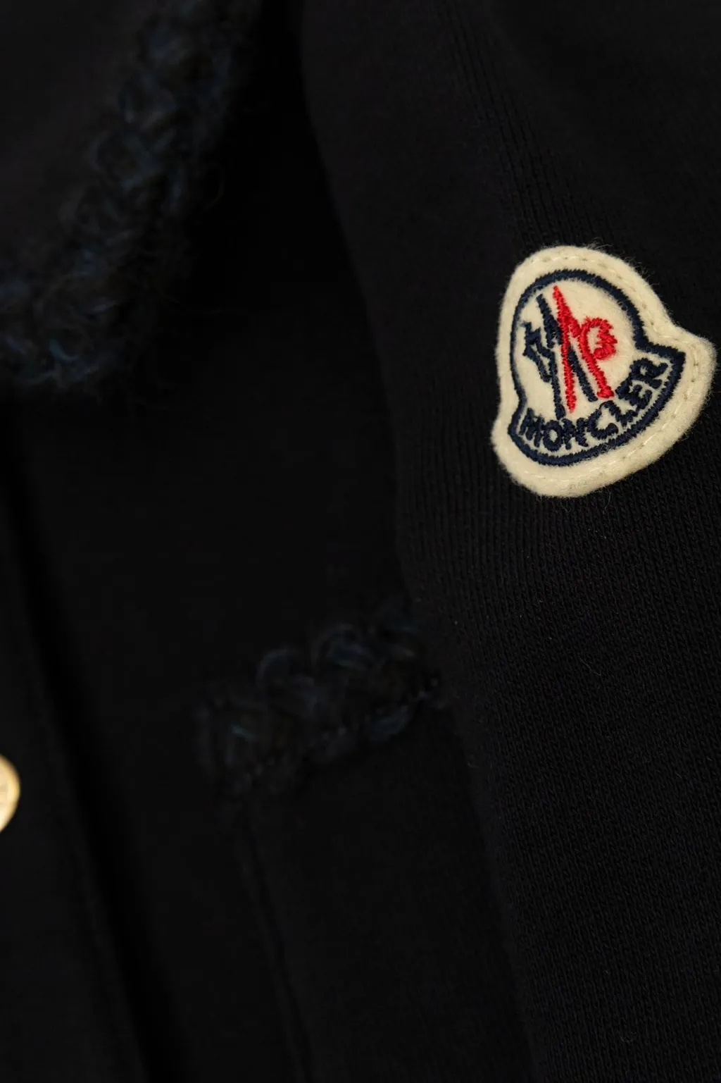 Moncler Enfant Logo Patch Polo Dress
