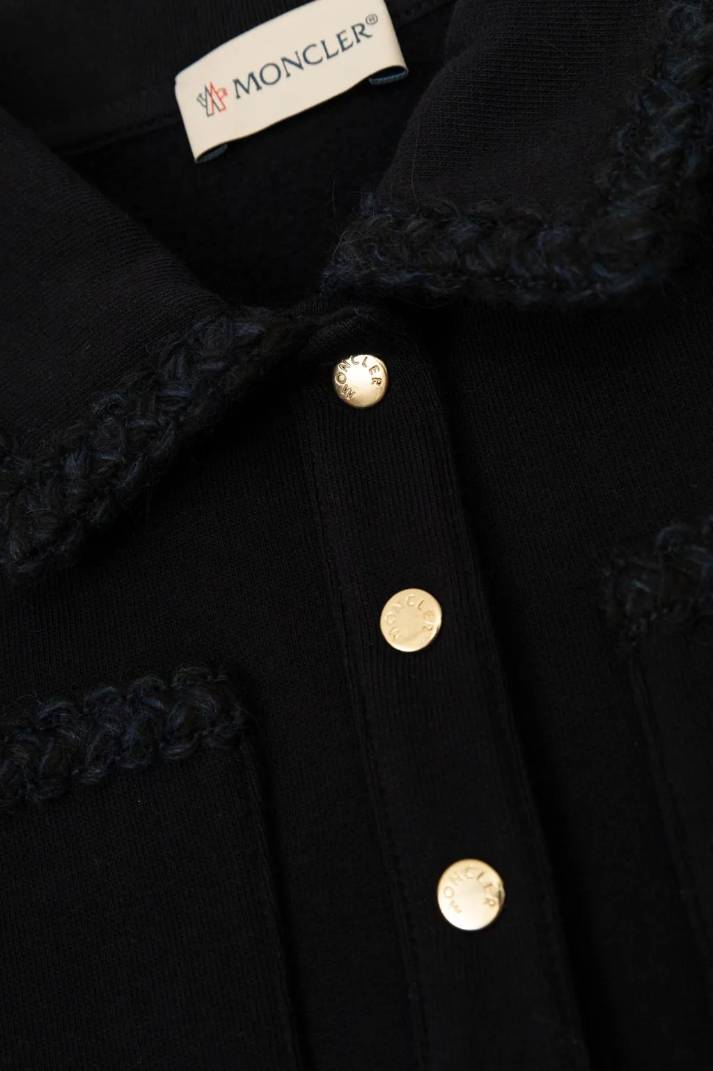 Moncler Enfant Logo Patch Polo Dress