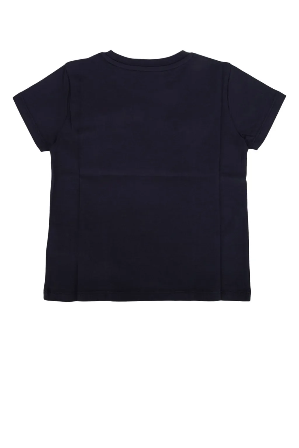 Moncler Enfant Logo Embroidered Crewneck T-Shirt