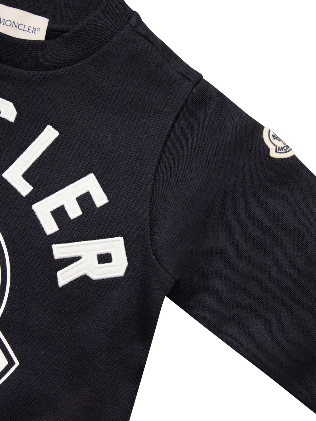 Moncler Enfant Logo Printed Crewneck Sweatshirt