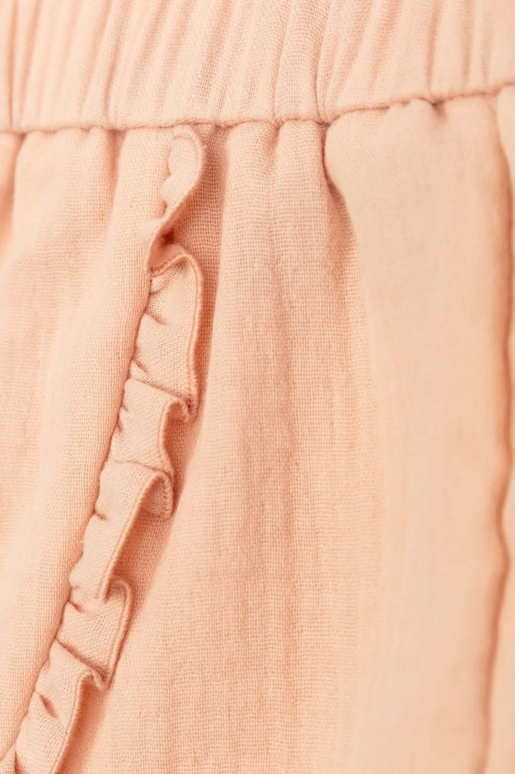 Moncler Enfant Ruffled Hem Shorts