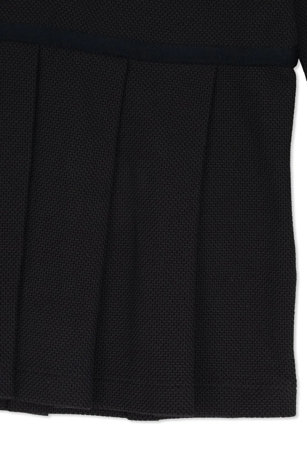 Moncler Enfant Polo Collar Pleated Dress