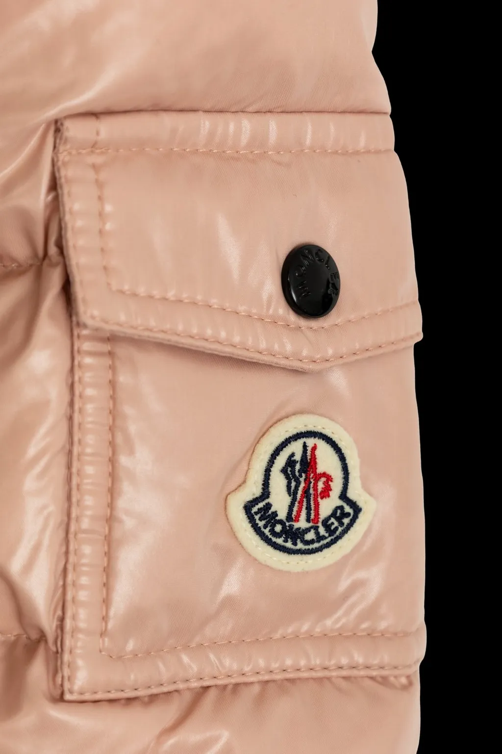 Moncler Enfant Bady Hooded Down Jacket