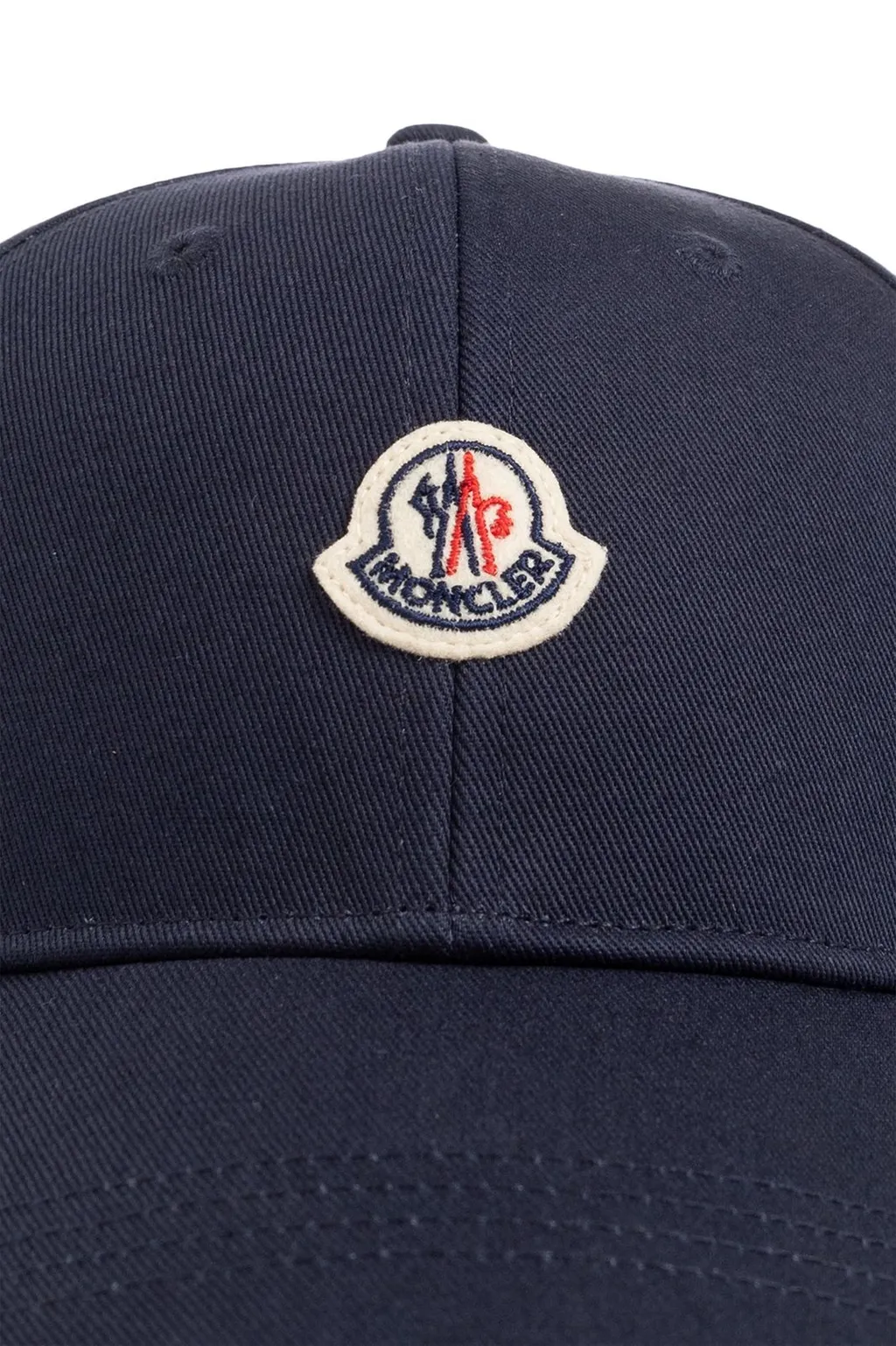 Moncler Enfant Gabardine Baseball Cap